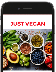 Just Vegan on your mobile!